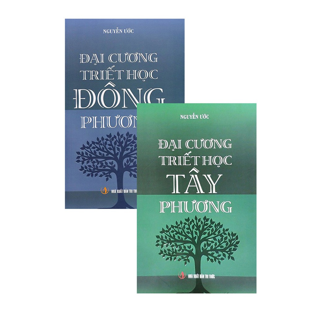 nguyetlinhbook - Sách - Combo Đại Cương Triết Học Đông Phương + Đại Cương Triết Học Tây Phương.