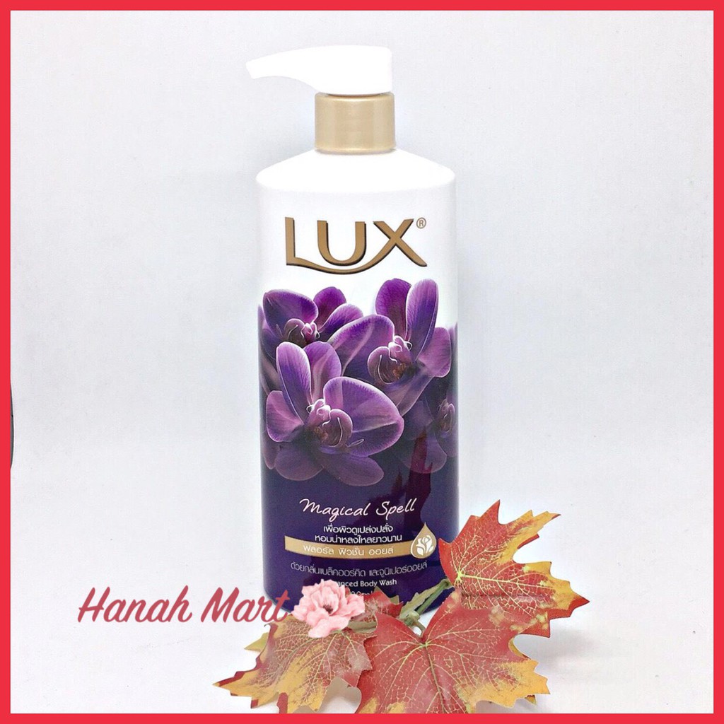 Sữa tắm Lux 500ml nội địa Thái Lan màu Tím