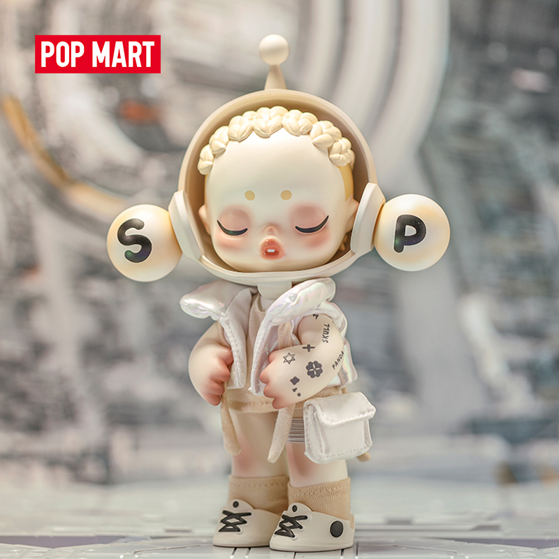 POP MART Figure Toys SKULLPANDA OOTD Light Chaser Series Figurine