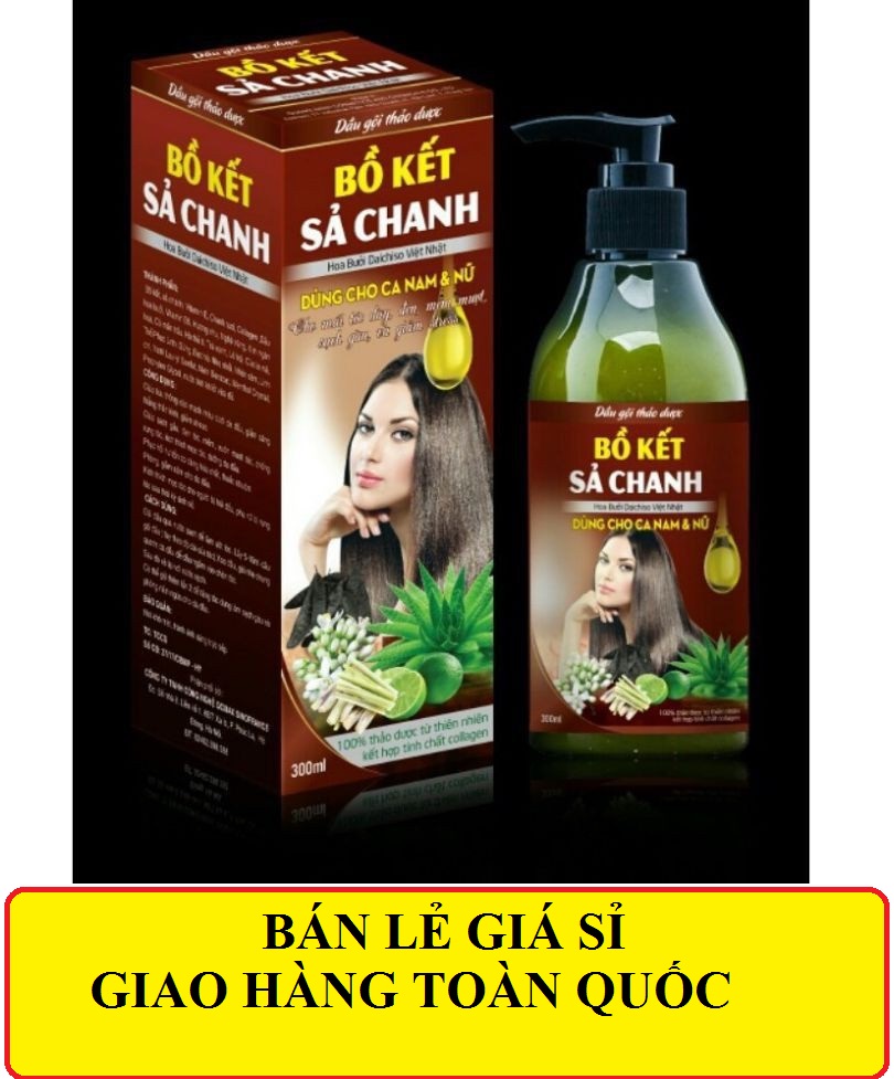 Dầu gội Bồ kết sả chanh 300 ml
