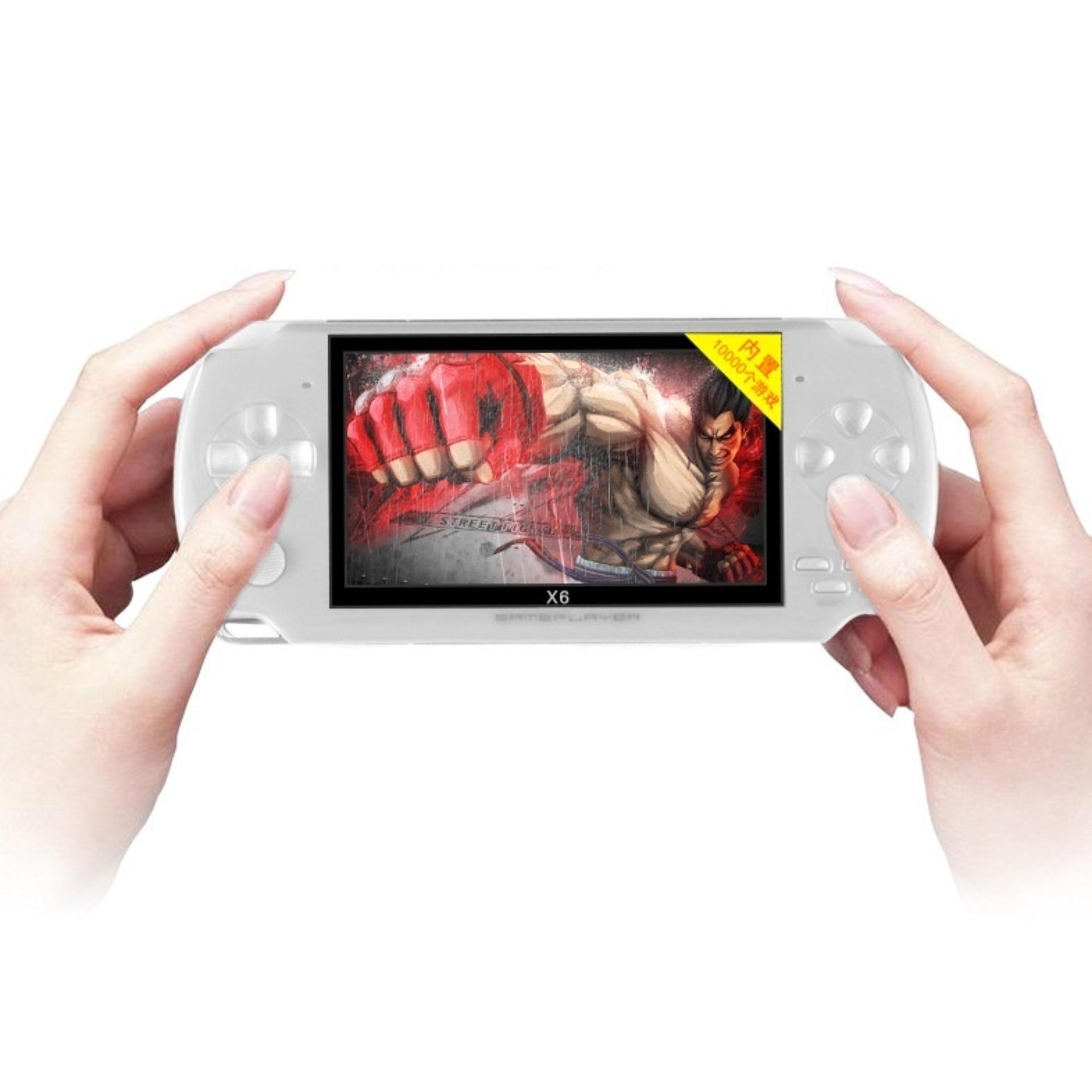 Máy chơi game NES/SNES/GBC/GBA/SMC cầm tay X6 tích hợp 1000 trò
