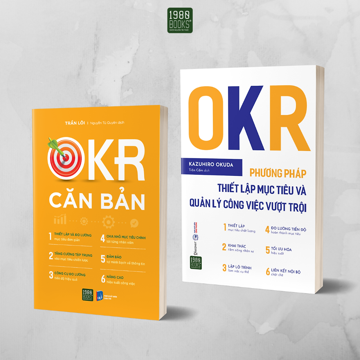 Combo 2 cuốn okr + okr căn bản
