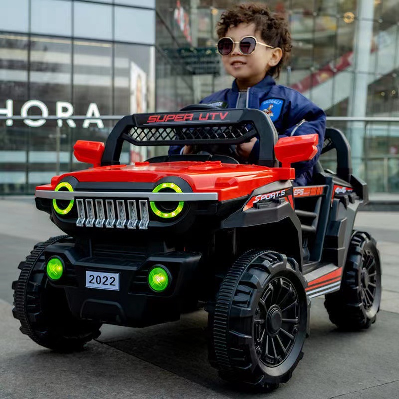 XE Ô TÔ ĐIỆN TRẺ EM A 2022/1899 - CÓ ĐIỀU KHIỂN TỪ XA, CÓ NHẠC, CÓ ĐÈN, CÓ CÒI CHO BÉ TỪ 1 TUỔI