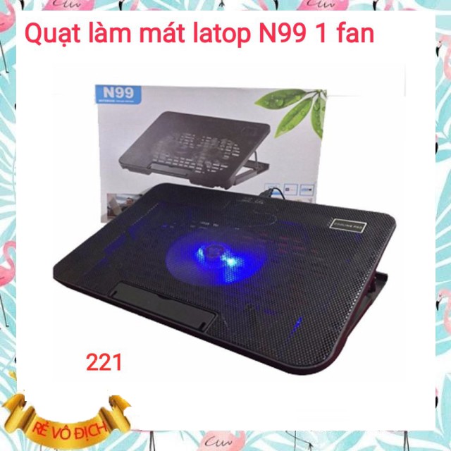 Fan laptop giá đỡ laptop - đế tản nhiệt laptop vsp cooler n26 / n19 gía sỉ=gía lẻ