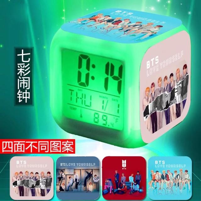 [HCM]Đồng hồ LED báo thức BTS