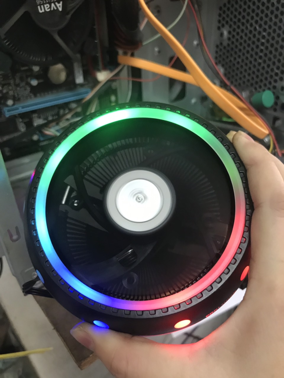 Quạt tản nhiệt fan cpu led rbg wm-star
