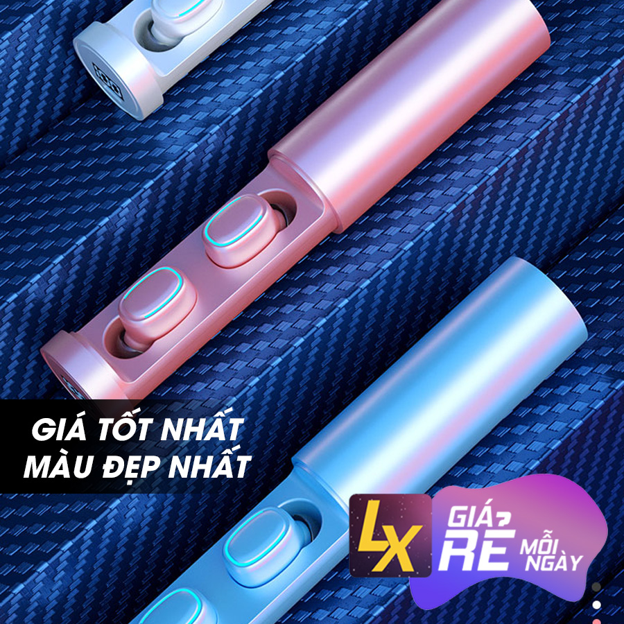 [HCM]Tai nghe Bluetooth TWS C1 Kiểu dáng Thỏi Son Tuyệt Đẹp 4 màu cá tính Bluetooth 5.0 Công nghệ chống ồn CVC 8.0 Bass hay Điều khiển nút nhấn