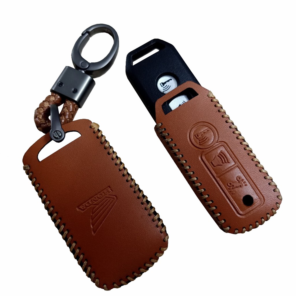 Bao da chìa khóa smartkey honda sh, sh mode, pcx, air blade - mt 2022