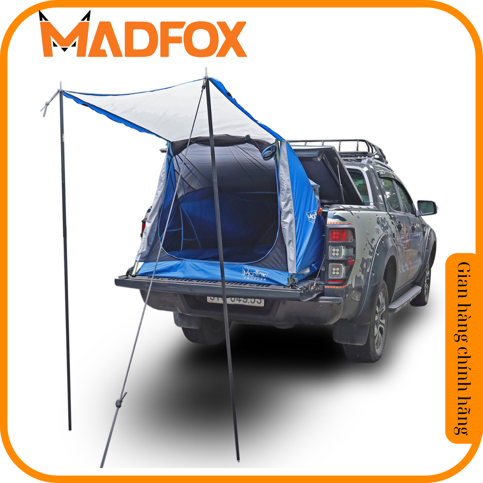 Lều xe bán tải đa năng madfox trucker
