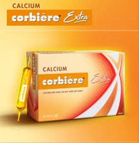 Calcium Corbiere 10ml , bổ sung Canxi, hổ trợ loãng xương