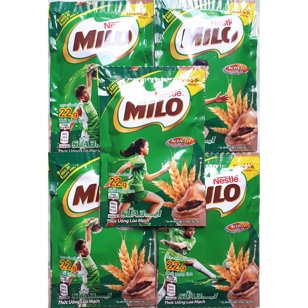 Sữa Milo Dây - 1 Dây 10 Gói - Date Mới