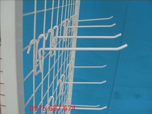 Móc treo đồ cài lưới sắt ô vuông dài 5,10,15,20cm
