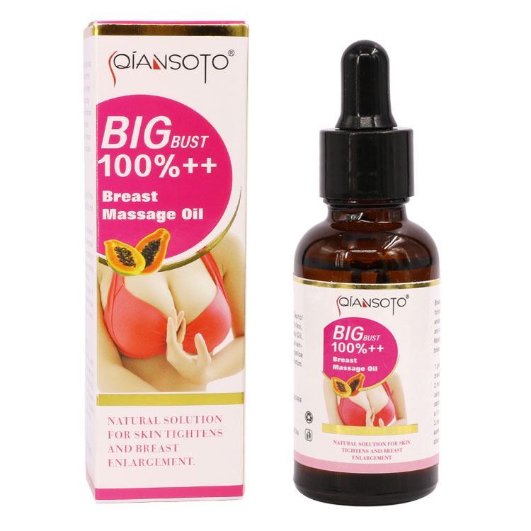 Qiansoto Tinh Dầu Nở Ngực Tăng Ngực Tăng Vòng 1 Enhancement Breast Oil Massage Upsize 5