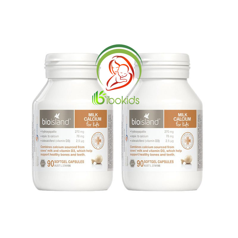 Canxi sữa cho bé - Milk Calcium Bio Island Úc