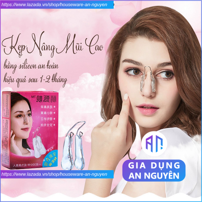 Kẹp nâng mũi cao, kẹp mũi cao định hình gọn mũi dụng cụ kẹp nâng mũi silicon tại nhà cao cấp