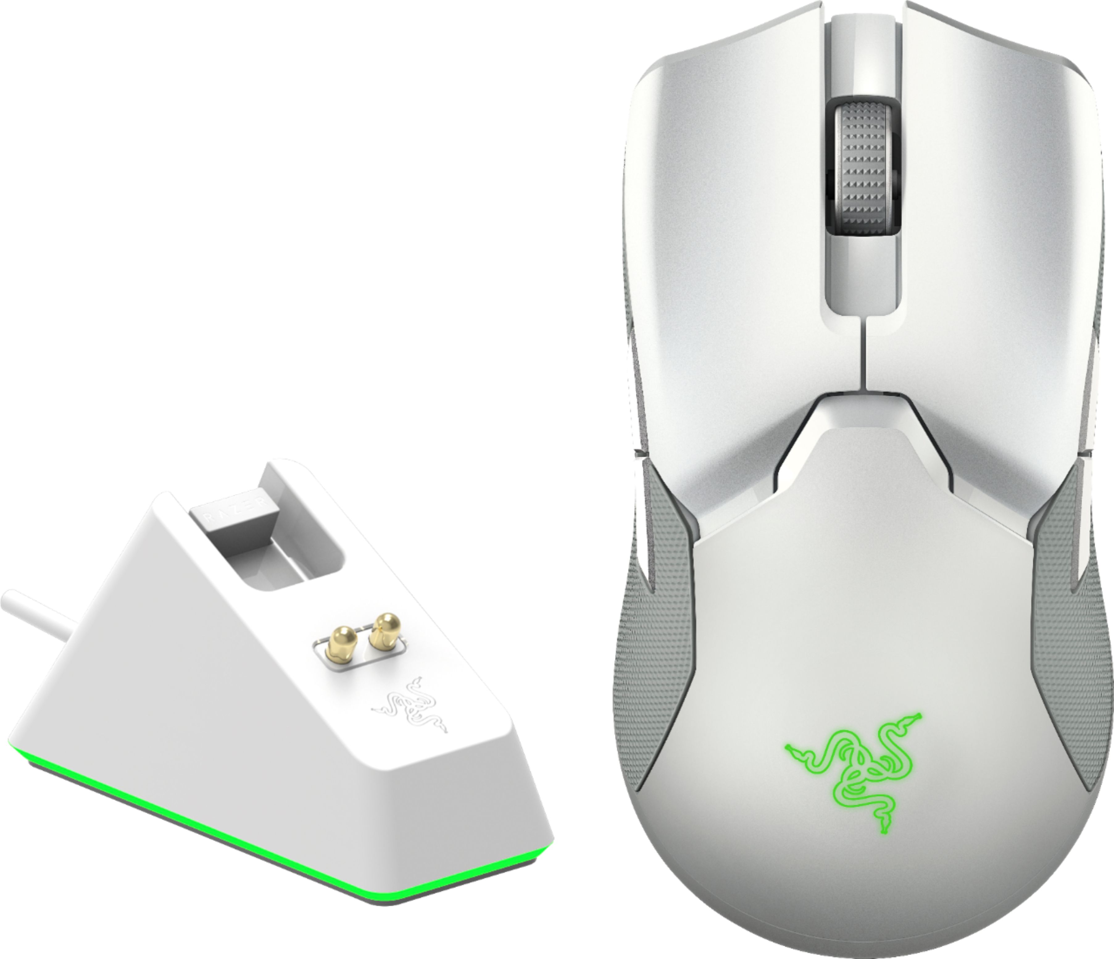 Chuột razer viper ultimate ultralight wireless optical gaming mouse with charging dock - mercury