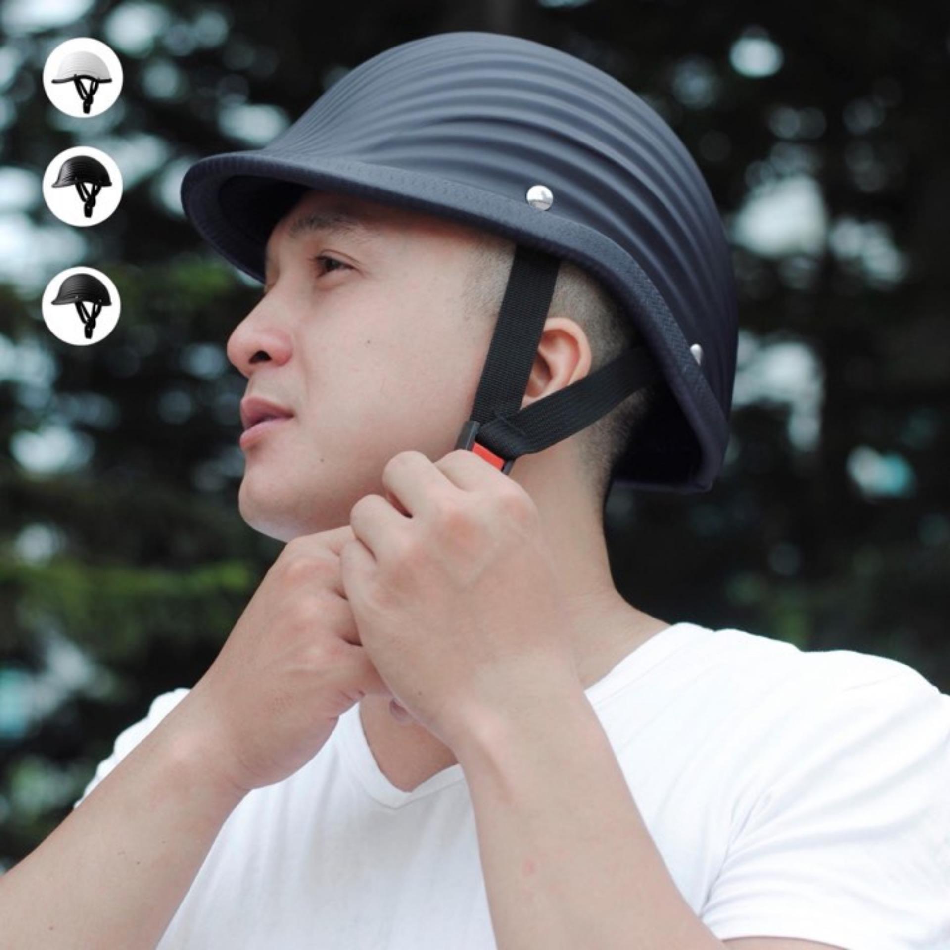 Mũ bảo hiểm vỏ sò siêu hot-bảo hành 12 tháng