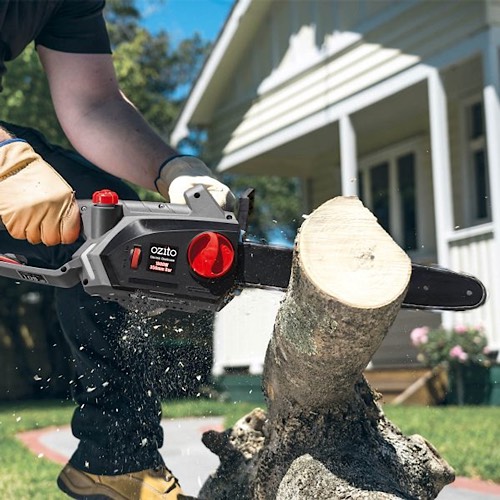 Máy cưa xích hoạt động bằng điện hiệu ozito ecs-1835 mới 100% nhập khẩu úc