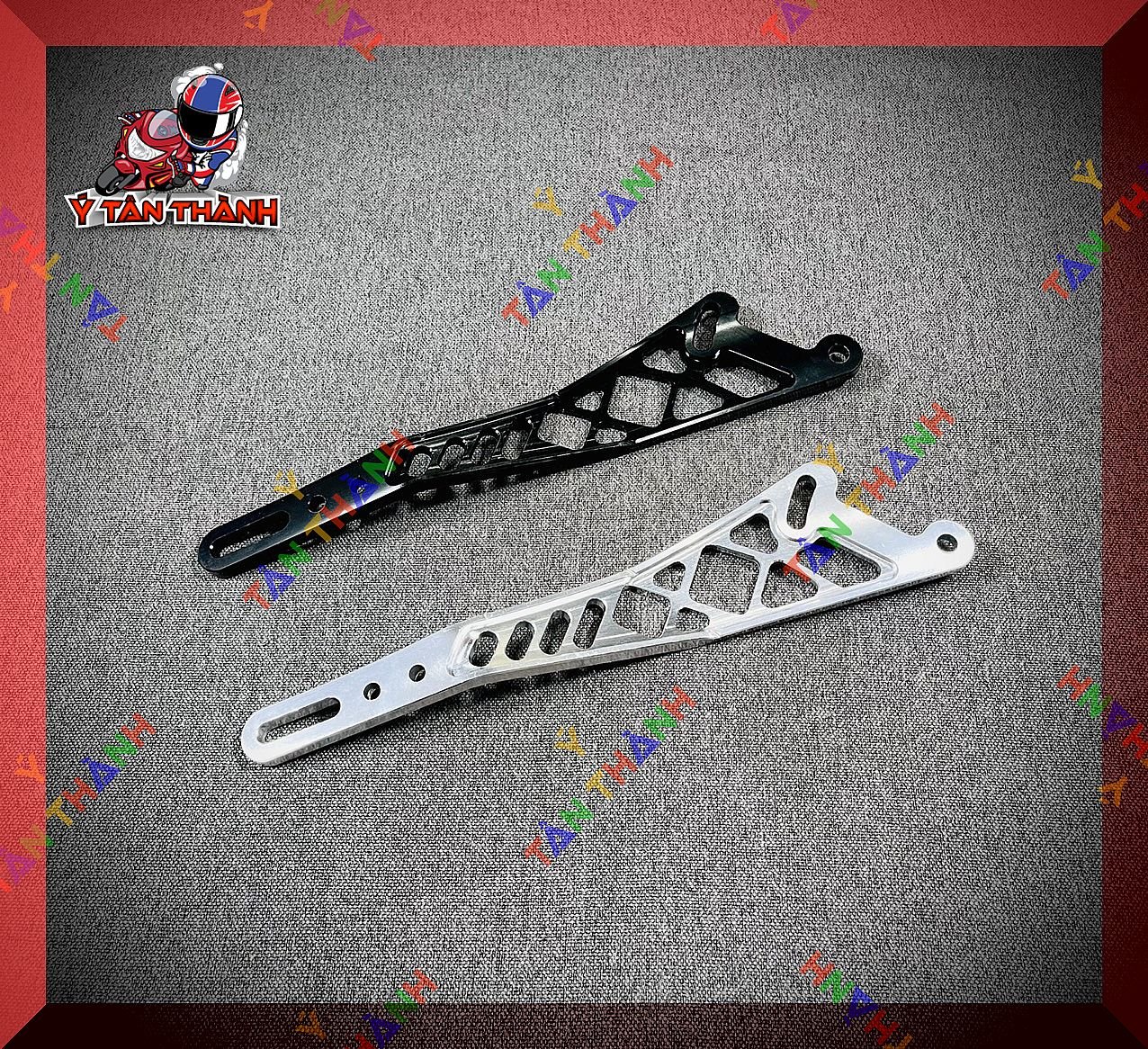 Pas treo pô nhôm Phay lổ exciter 150 gắn pô zin MS16