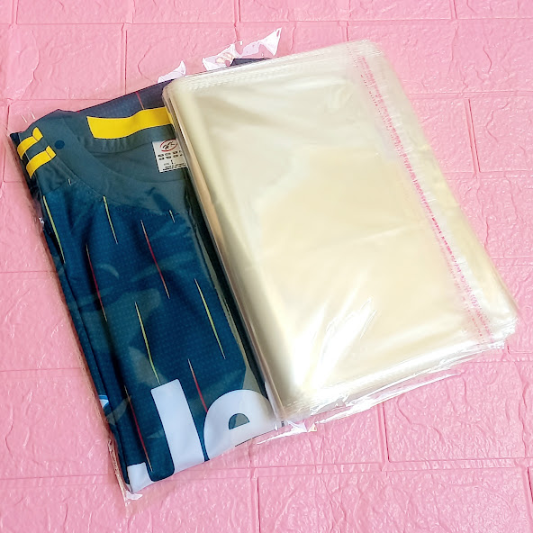 1kg Túi Opp dán mép 26x37cm (+ 0cm) - Túi ni lông băng keo dán miệng - Bao nilon dán miệng
