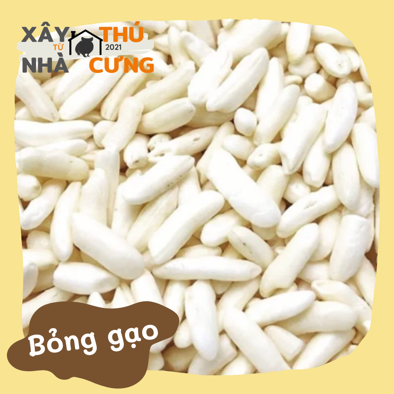 Cốm gạo cho hamster 50 - 100gr