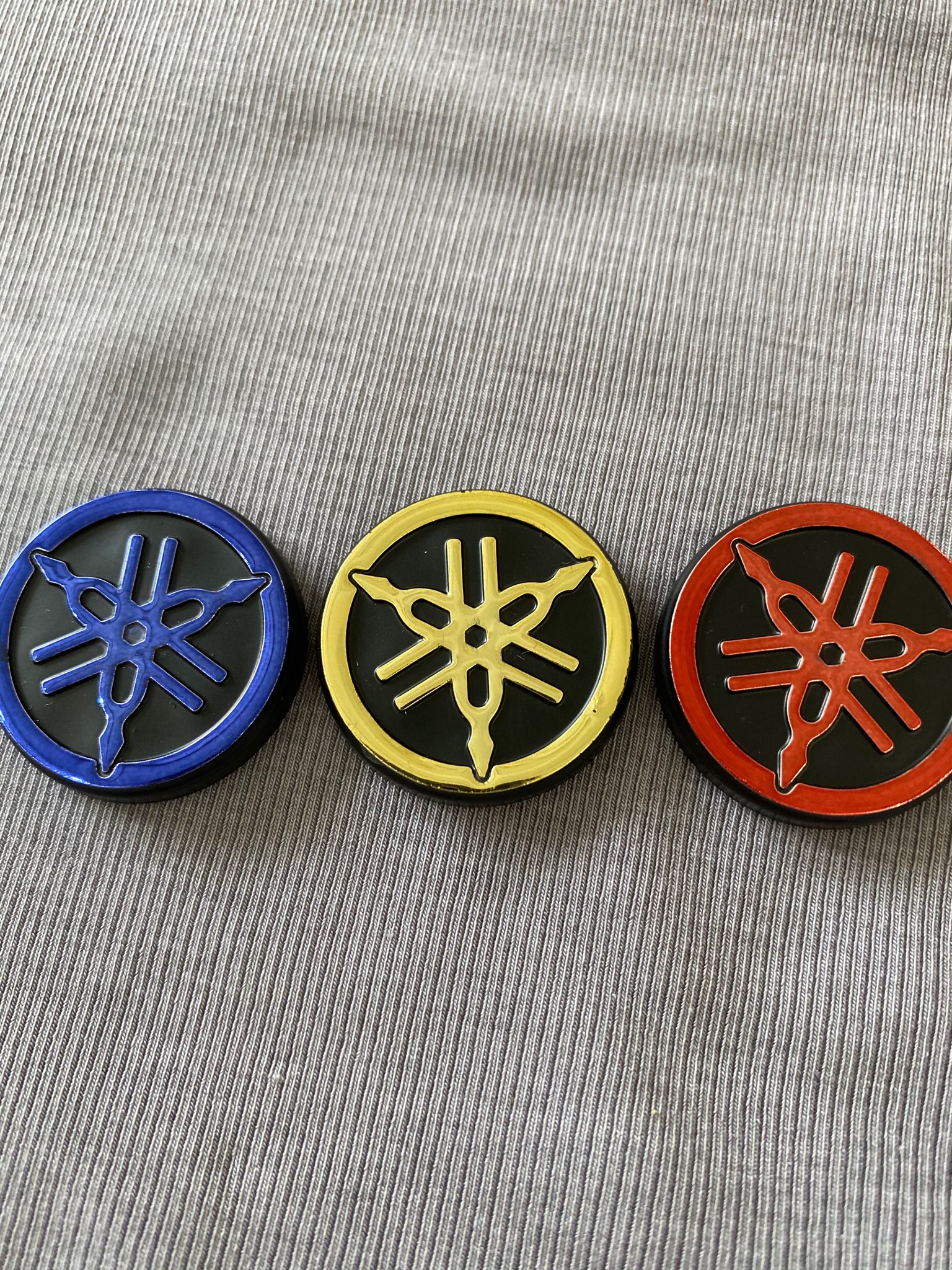 Team dán logo Yamaha (nhỏ) đủ màu trang trí cho dòng xe Yamaha cực chất