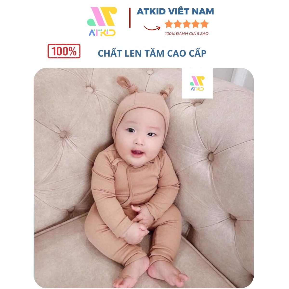 Quần áo trẻ em, bộ đồ cho bé trai bé gái MINKY MOM, bộ thu đông cho bé tai thỏ siêu ấm, chất liệu cao cấp mềm mịn ATKID