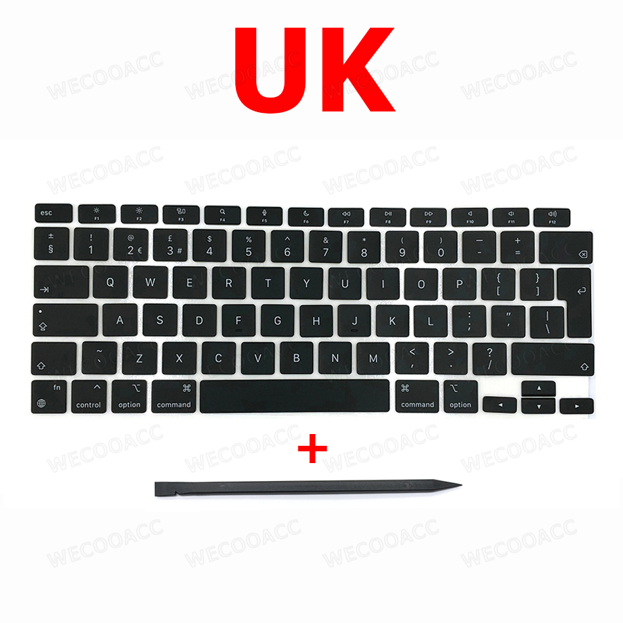[COD] Bàn Phím Key Mũ đối với Apple Air 13 "M1 A2337, MỸ, ANH, RU, Nga, New, EMC 2022, 3598