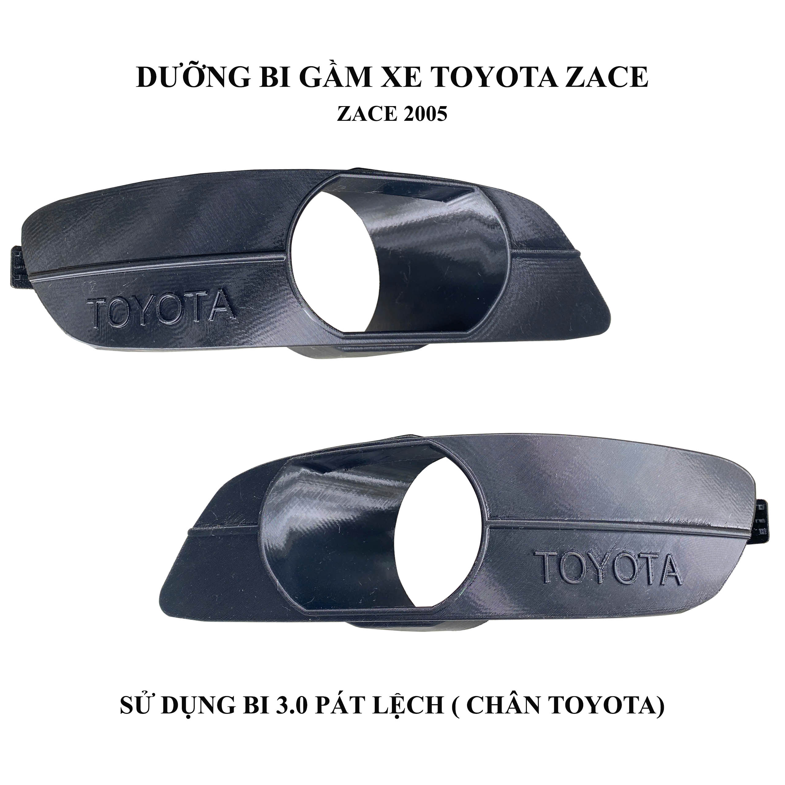 Cặp mặt dưỡng bi gầm 3.0 inch dùng cho xe Zace,altis,camry đời 2004-2008 gắn zin.