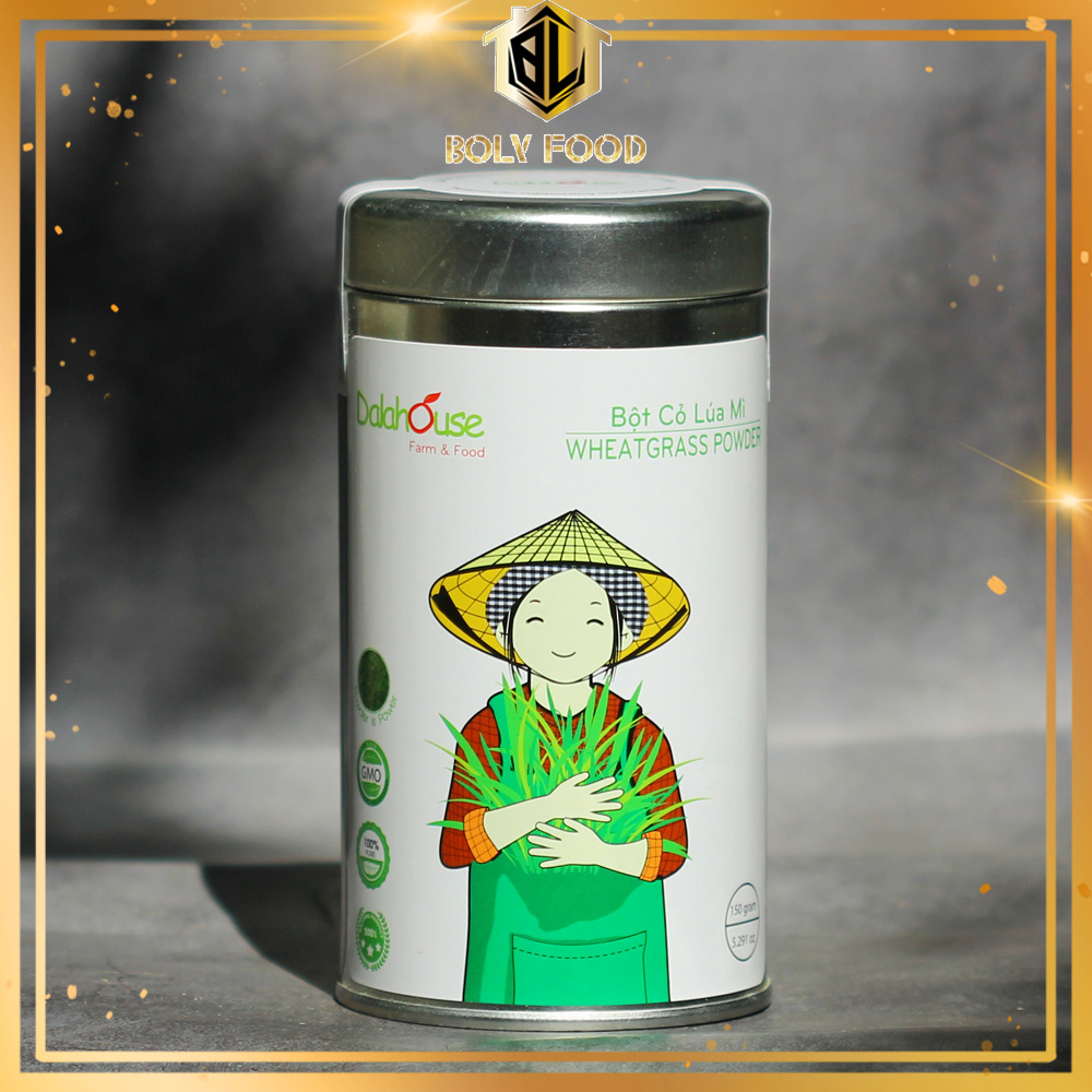 Bột cỏ lúa mì dalahouse nguyên chất - 50g - 150g