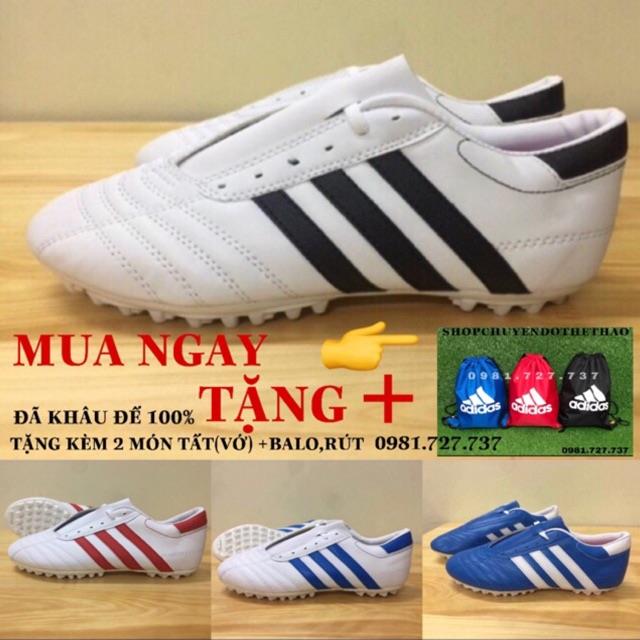 ❧❀☬ Combo giày đá bóng đá phủi CT3-KÈM TẤT BALORÚT-KHÂU ĐẾ 100 GIÀY ĐÁ BÓNG SÂN CỎ NHÂN TẠO CT3