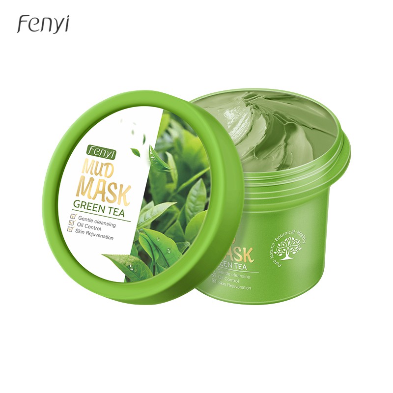 Mặt nạ bùn trà xanh fenyi - green tea/ mặt nạ đất sét fenyi mud mask/ 100gr