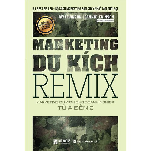 Sách - Marketing Du Kích REMIX Marketing du kích cho doanh nghiệp từ A đến