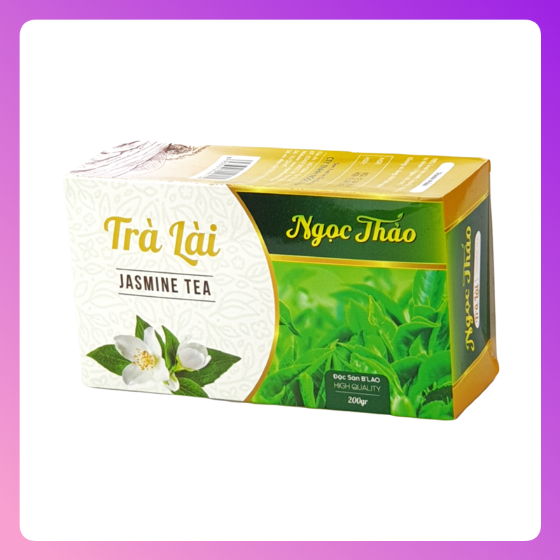 Hộp trà lài ngọc thảo 200 gr
