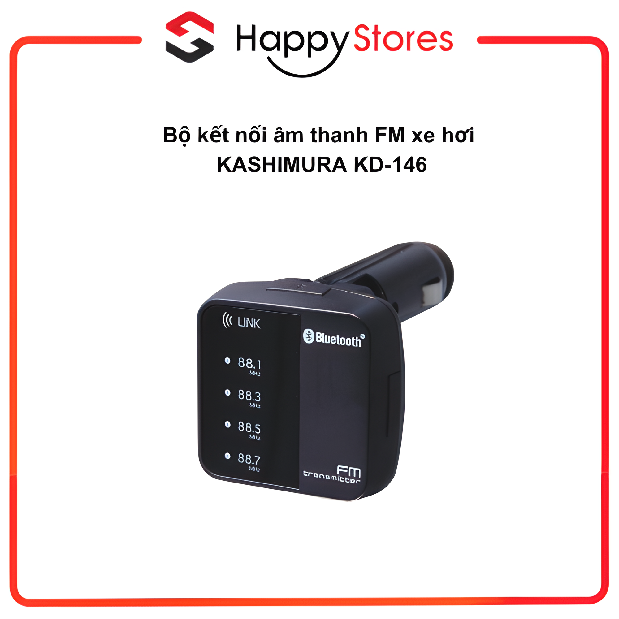Bộ kết nối âm thanh FM xe hơi KASHIMURA KD-146