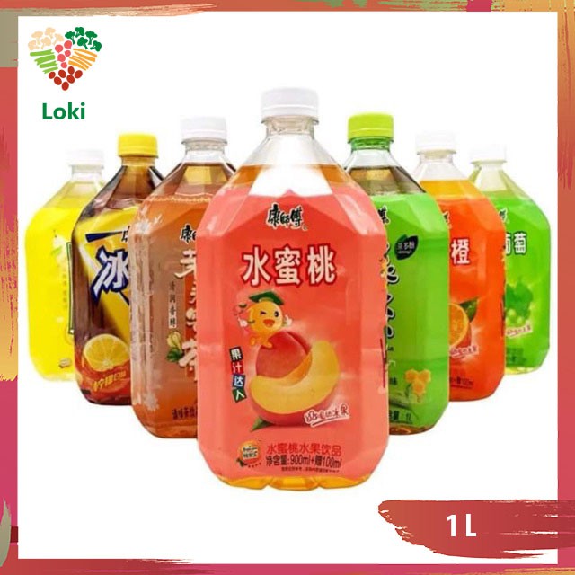 Nước ép hoa quả đóng chai - nhiều vị đặc biệt - trà xanh hoa nhài, sản phẩm tốt, chất lượng cao, cam kết như hình