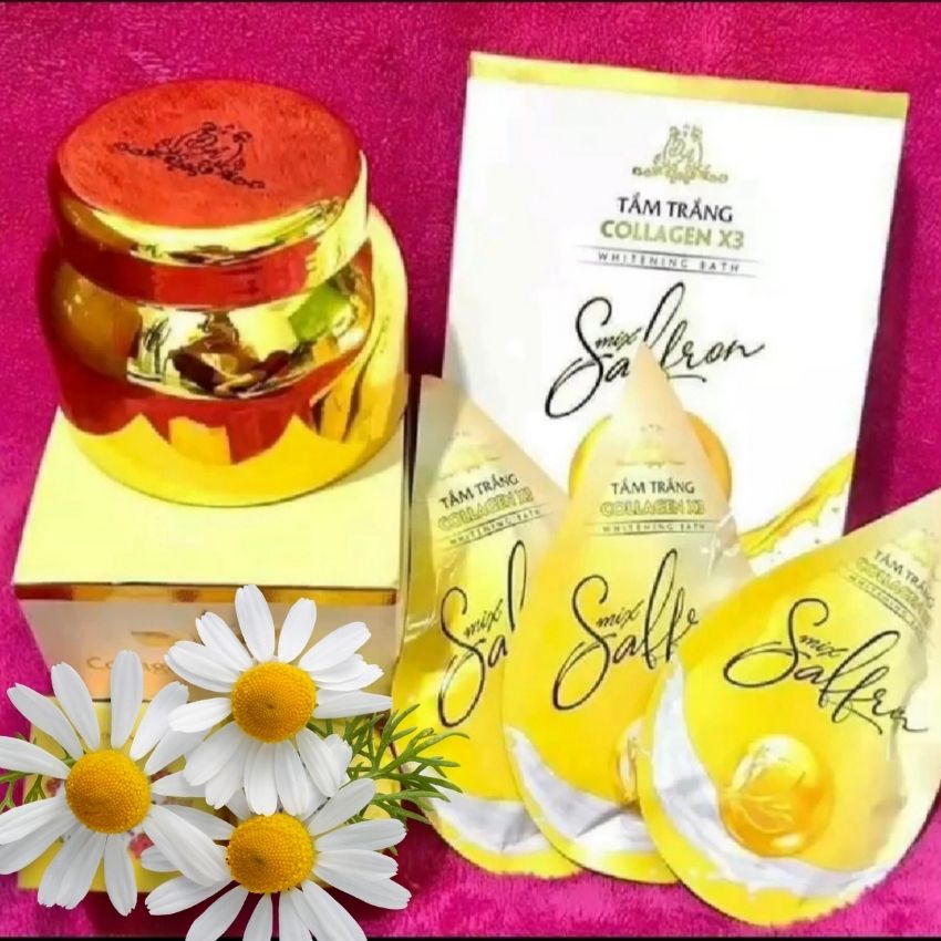 Kem dưỡng trắng toàn thân Body Collagen X3 Luxury 250g+Tắm Trắng Collagen X3 chính hãng mỹ phẩm Đông Anh-Daizy Cosmetics AB06-Kem dưỡng trắng body cấp tốc và tắm trắng dưỡng ẩm mùi thơm nhẹ nhàng dễ chịu không gây bết rít và lộ vân