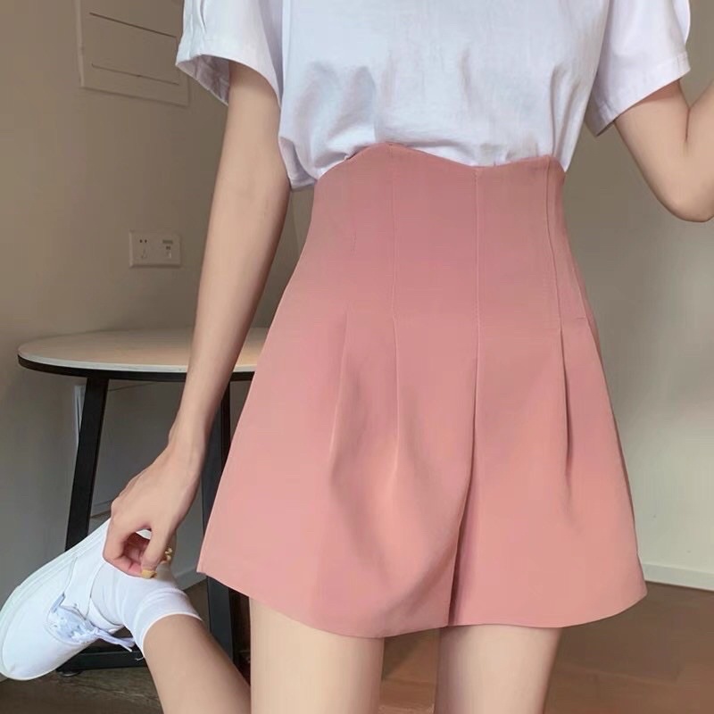 Quần short nữ lưng cao