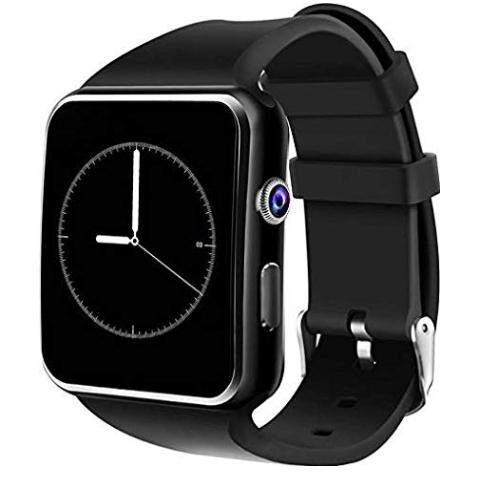 Đồng hồ thông minh X6 Black LẮP SIM Nghe gọi  Nhắn Tin