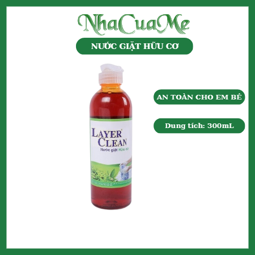 Nước giặt hữu cơ Layer Clean 300ml