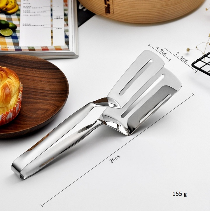 Kẹp gắp thức ăn bằng inox-Quà Khuyến Mãi 247