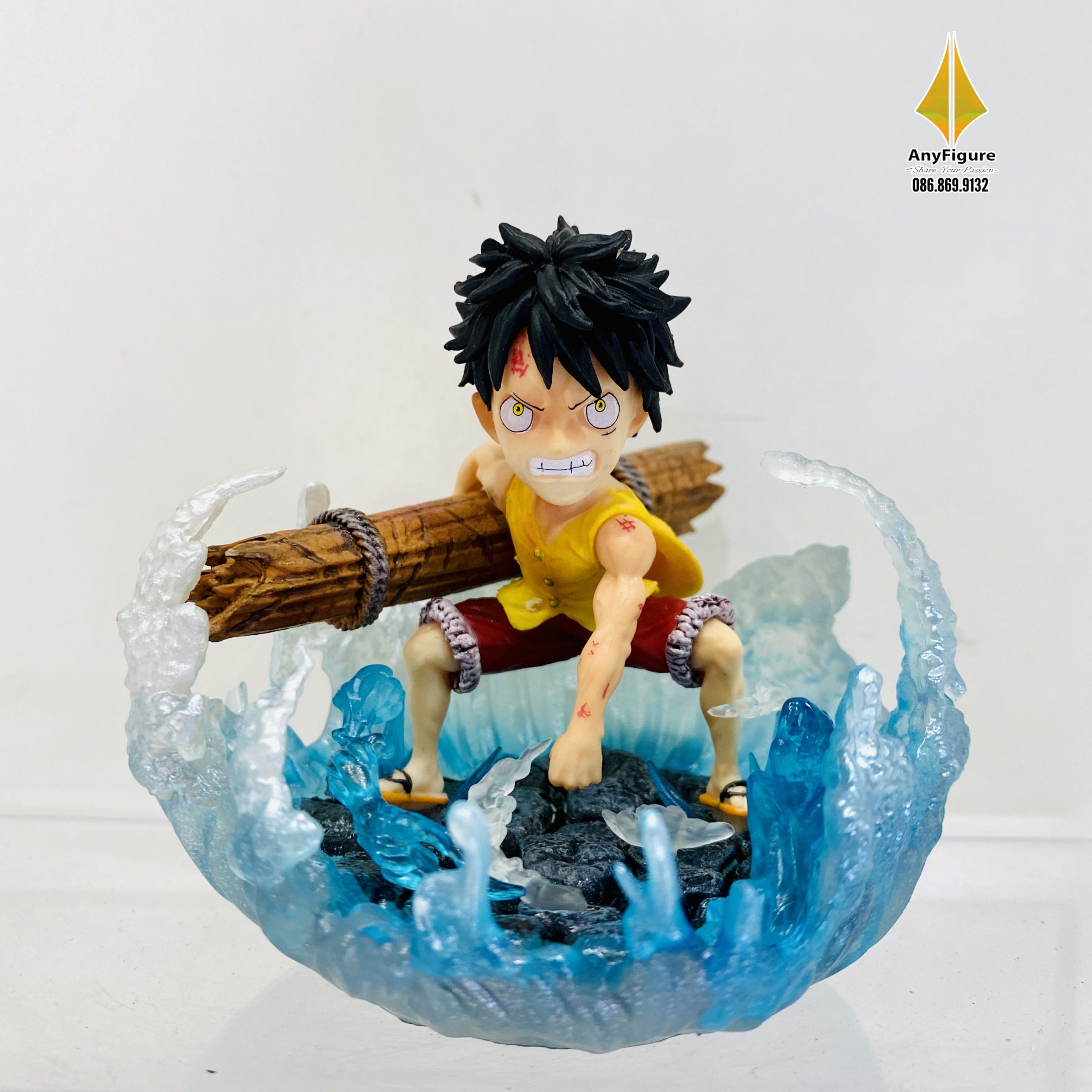 Mô Hình Nhân Vật Luffy Marine Có LED