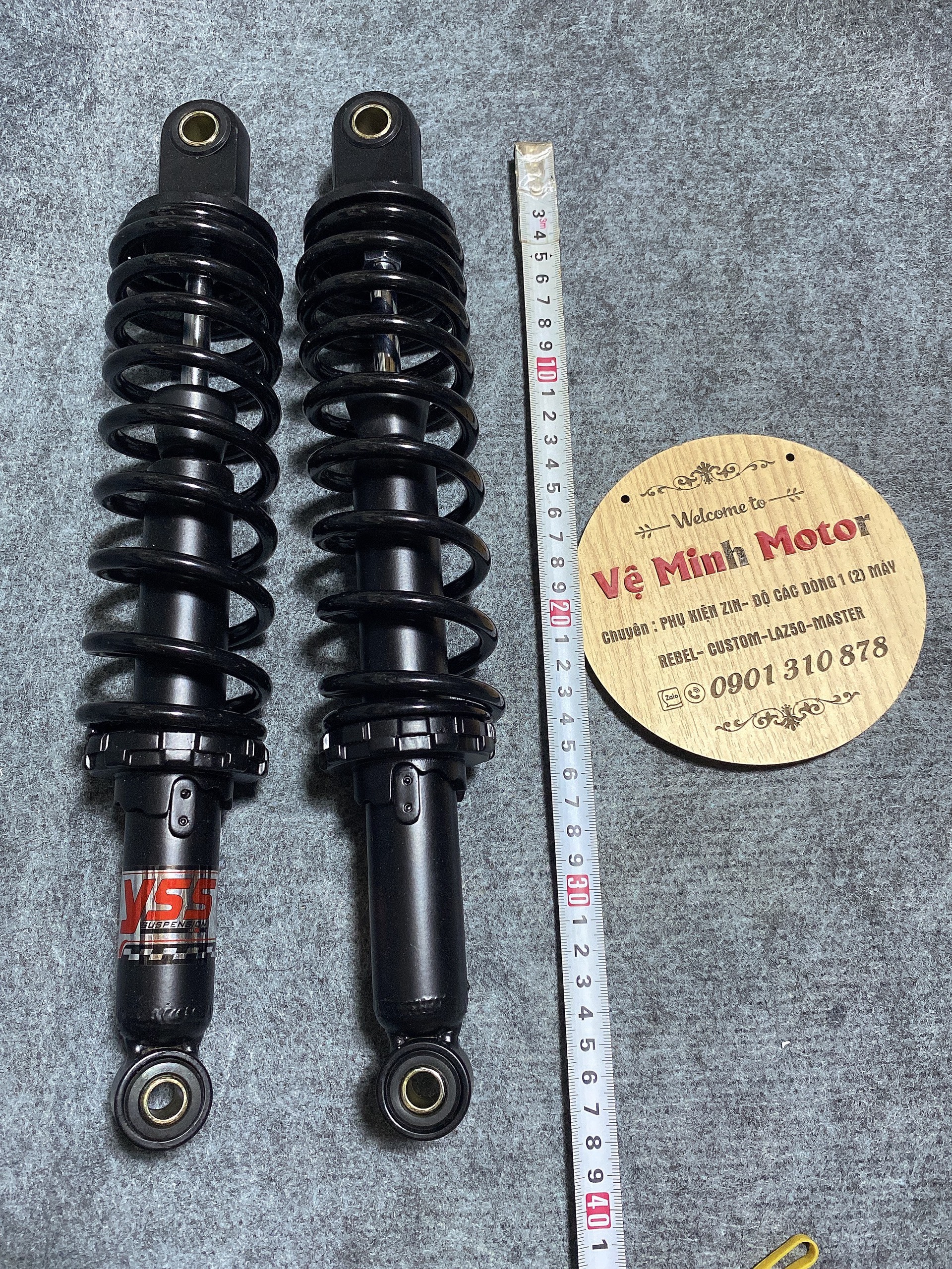 Phuộc sau 37cm gn125,yb125,wolf125,husky125,dealim125,bonus125,win100/110