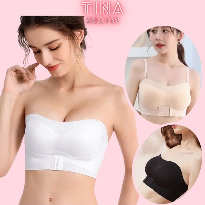 Áo ngực su cài trước , áo lót ngực không dây TN469