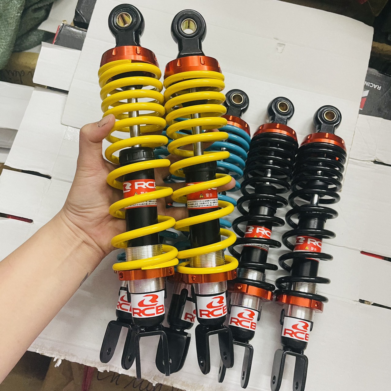 Phuộc RCB xe tay ga Airblade novou pcx nvx