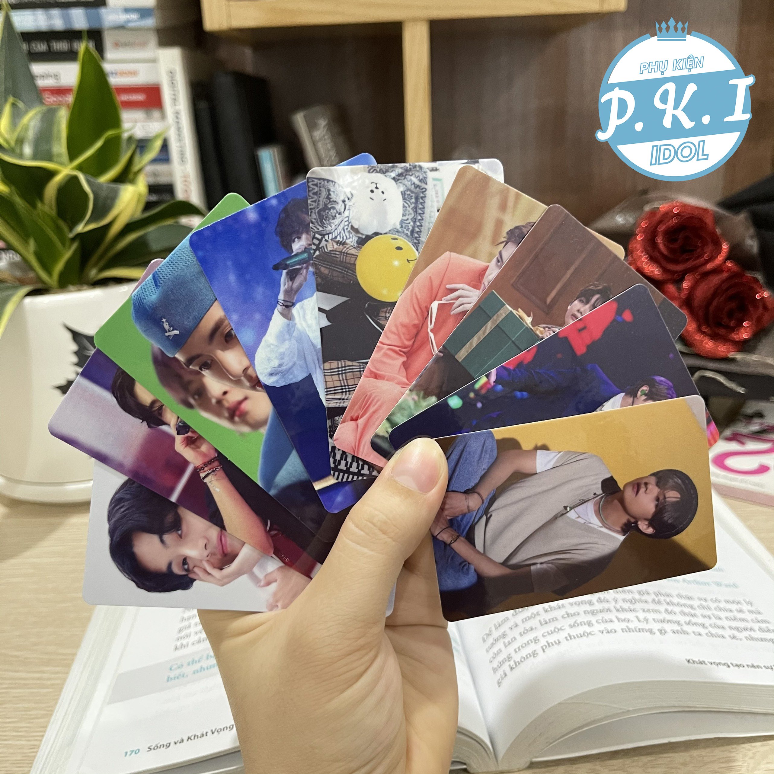 Bộ Card Cứng In Hình Idol V Bo Góc Sang Trọng – Quà Tặng Kpop