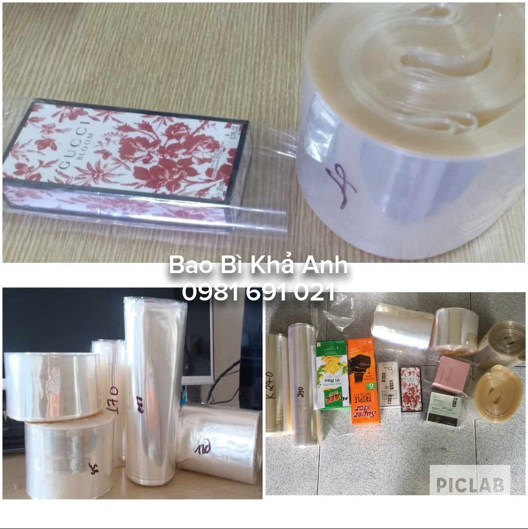 Màng Co Nhiệt PVC bọc Lốc nước, Nắp Chai, Lô, hộp BẢO VỆ SẢN PHẨM SIZE [ 60-65cm ]1kg