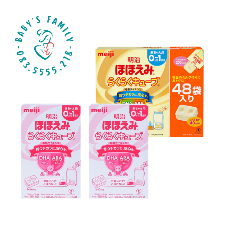 [HCM]Sữa Meiji Thanh Số 0 Nội Địa Nhật Bản - Hộp 30 Thanh