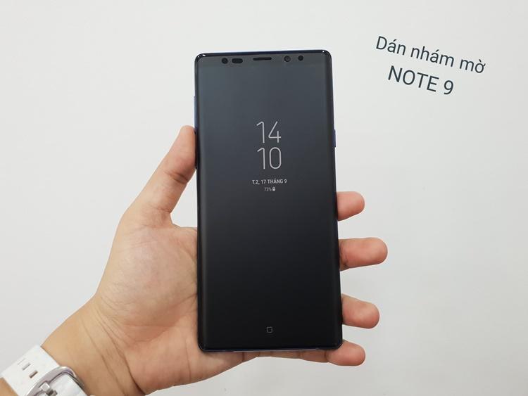 Miếng dán PPF chống vân tay mặt trước cho Samsung Galaxy Note 9