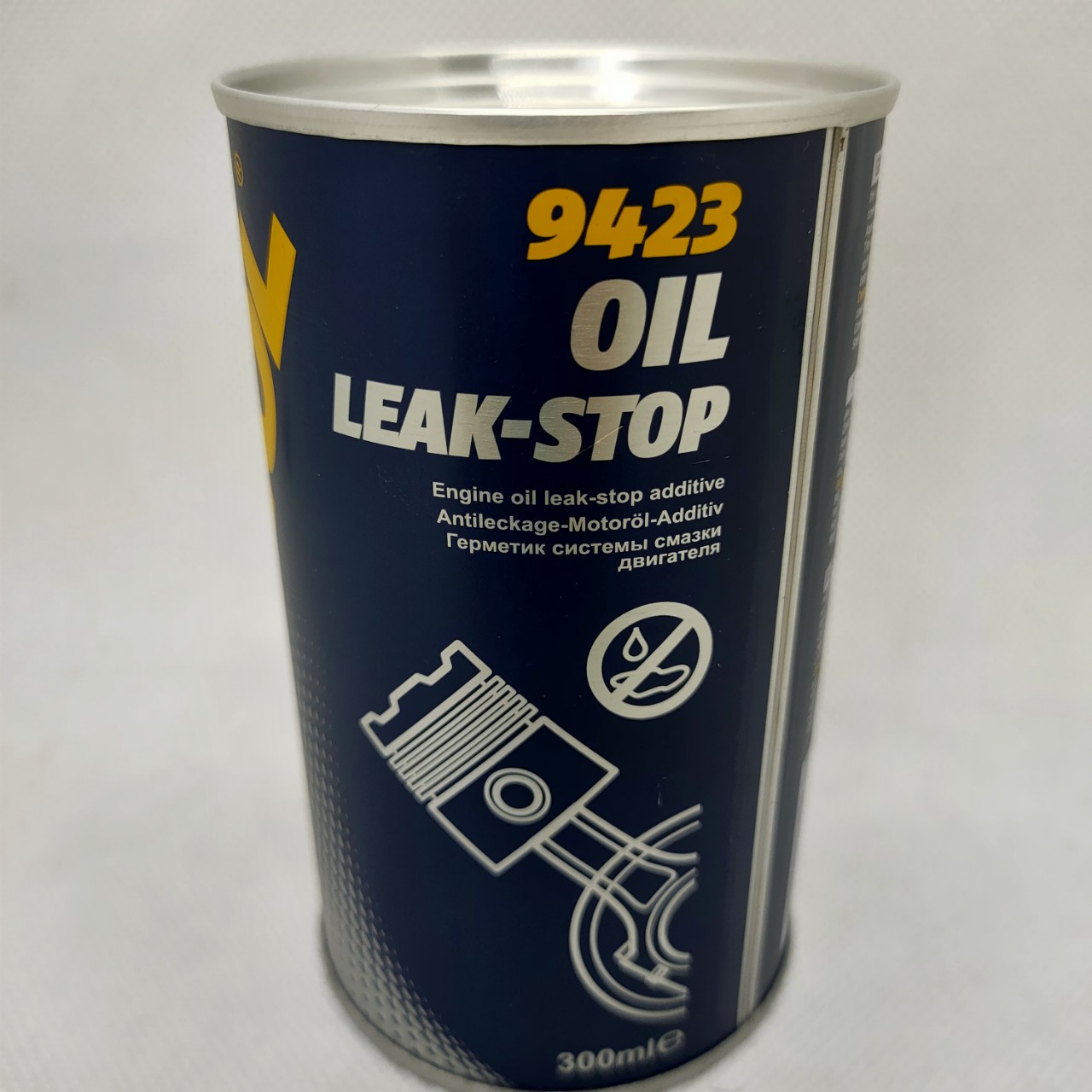 LÀM KÍN VÀ TĂNG HIỆU SUẤT HỆ THỐNG DẦU BÔI TRƠN ĐỘNG CƠ Ô TÔ HIỆU MANNOL 9423, 350ml VÀ TẶNG KHĂN LAU XE Ô TÔ (Oil Leak-Stop 9423, 350ml)